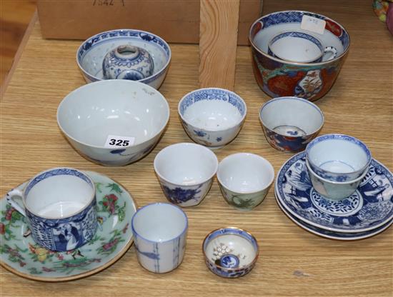 A group of Asian ceramics